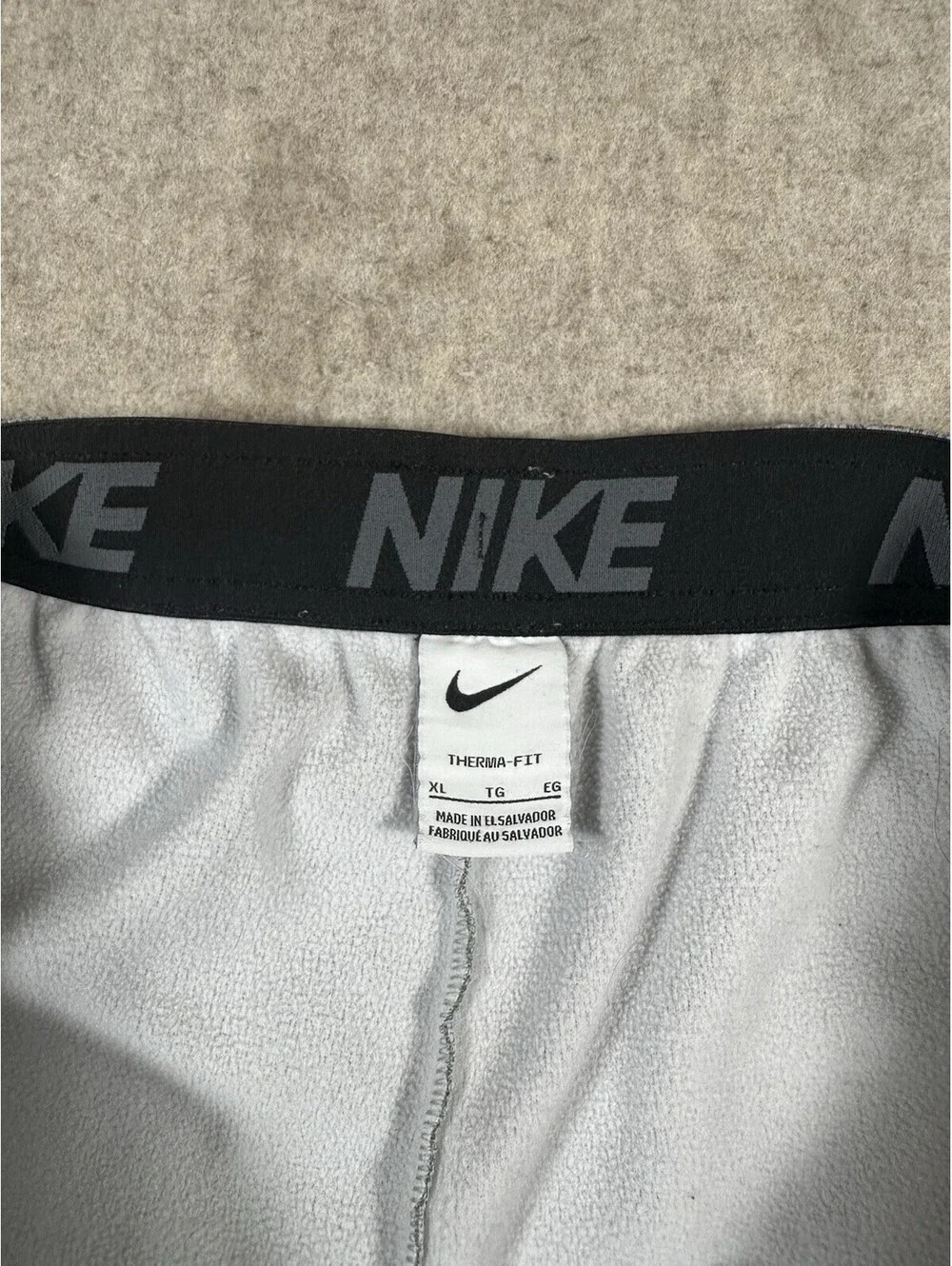 NIKE Memphis Tigers Basketball Sweatpants XL Men’s Gray